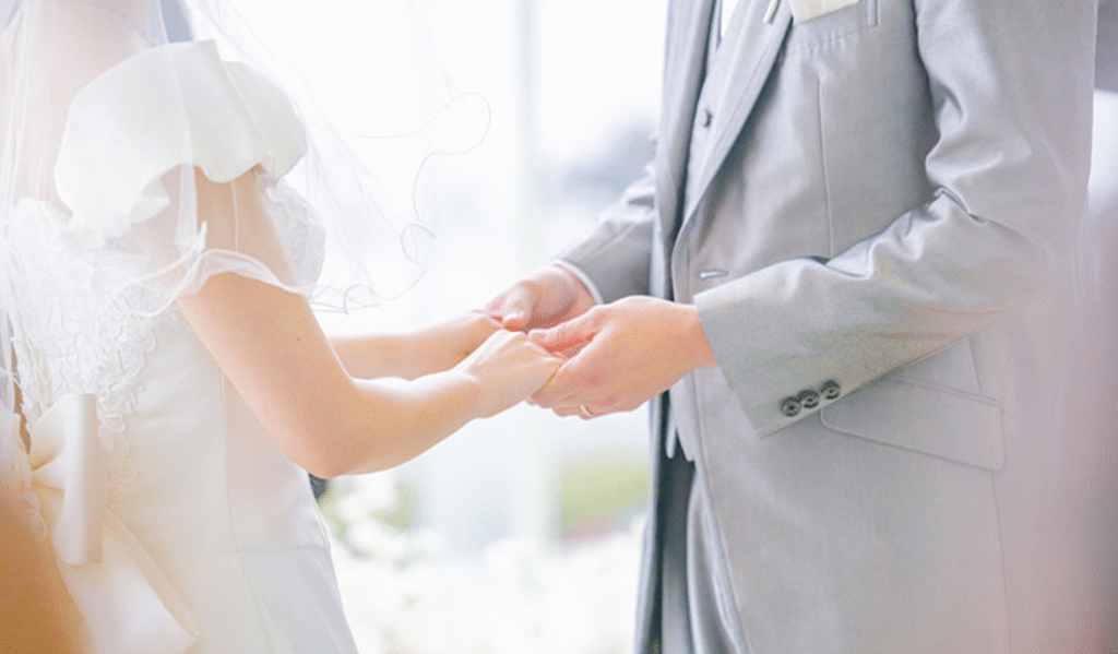 結婚式の風景