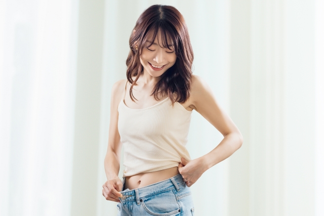 リバウンドしないダイエットを実現する女性