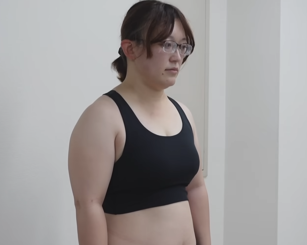 157センチ70キロ女性のダイエット開始前