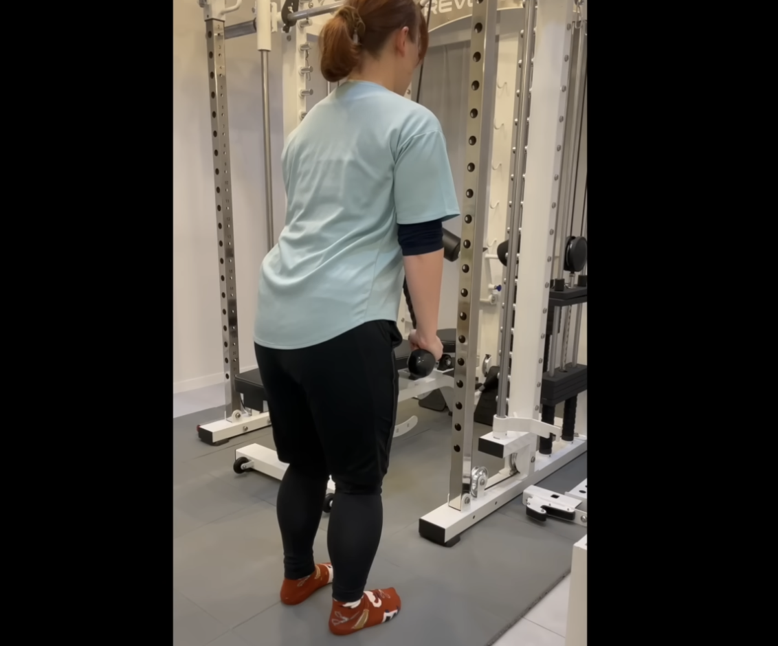 約160センチ70キロの女性の実際の筋トレ内容