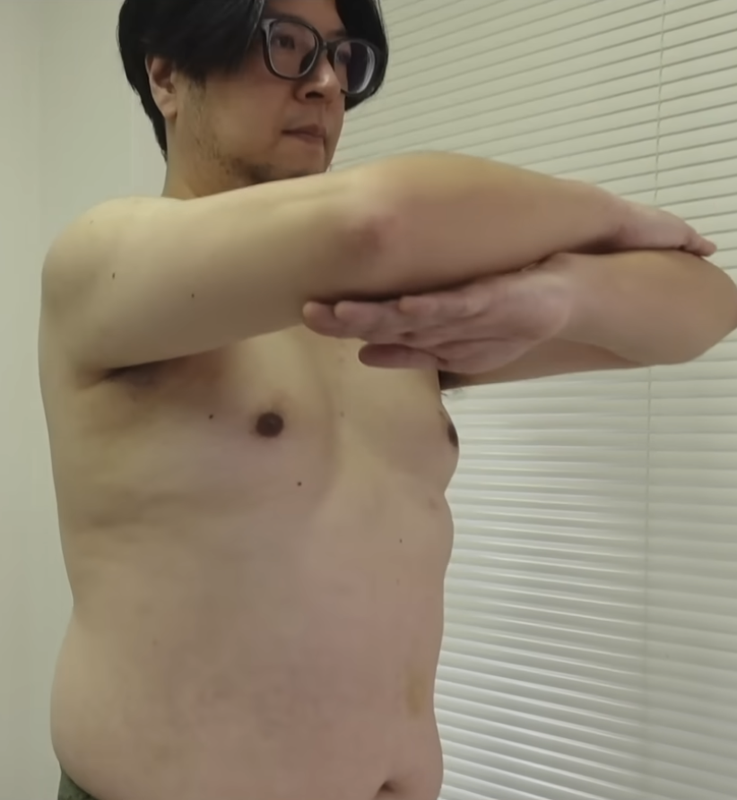 40代男性のダイエット前の姿