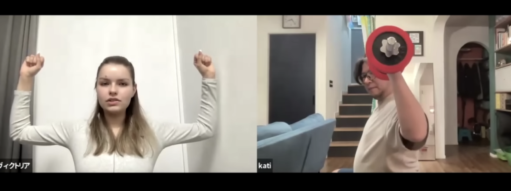 40代男性のダイエットの様子